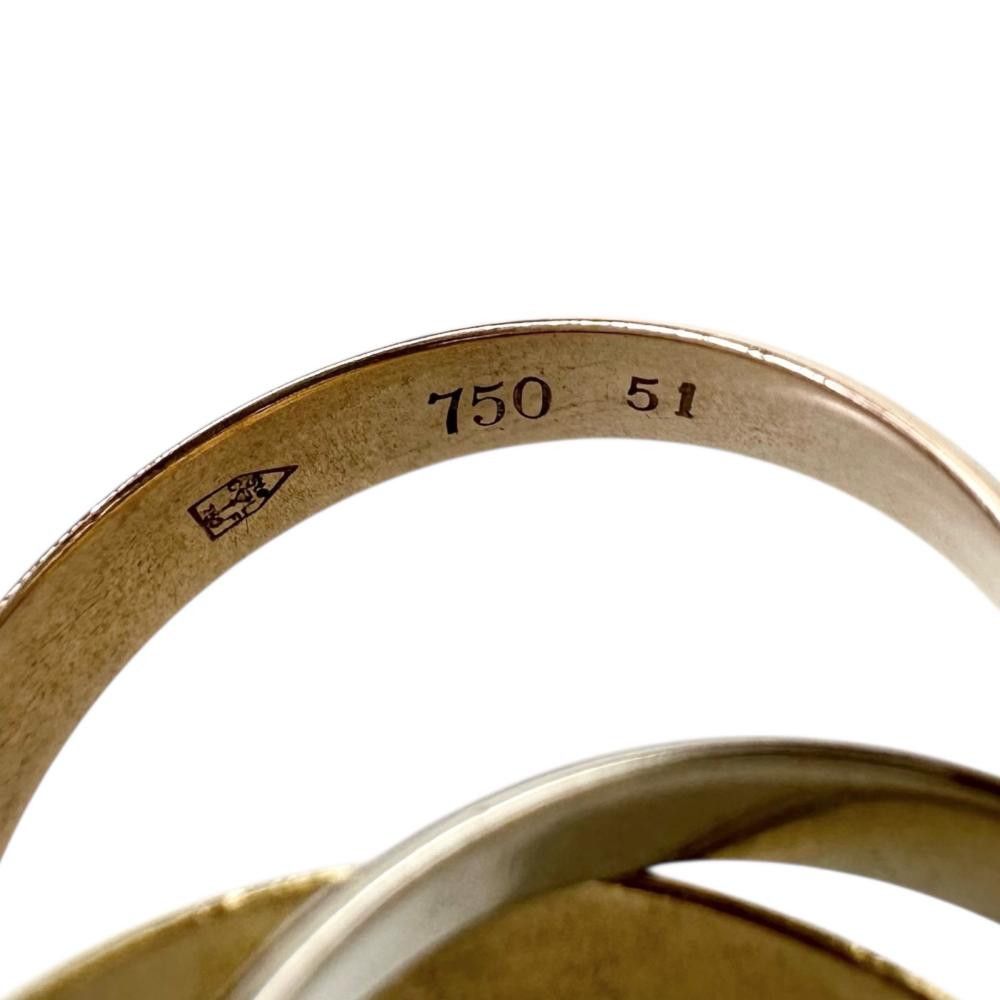 Cartier Cartier Cartier Trinity Au750 Ring Size 11 Metal Ring Size ONE SIZE - 5 Thumbnail