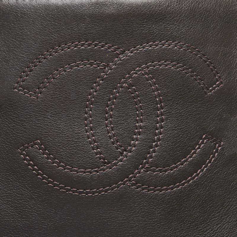 Chanel Chanel Chanel Coco Mark Lambskin Tote Bag Leather Tote Bag Size ONE SIZE - 7 Thumbnail
