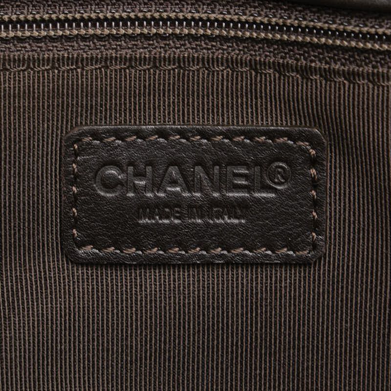 Chanel Chanel Chanel Coco Mark Lambskin Tote Bag Leather Tote Bag Size ONE SIZE - 10 Thumbnail