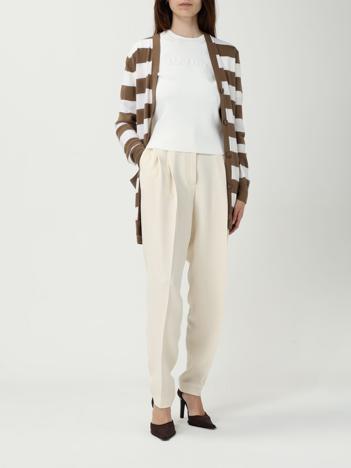 Max Mara Max Mara Sweater Woman Hazel Size L / US 10 / IT 46 - 2 Thumbnail