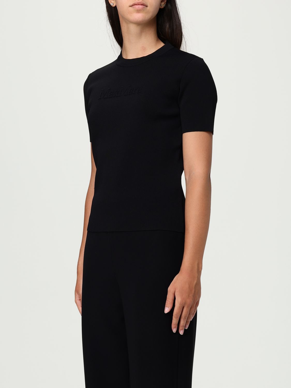 Max Mara Max Mara Sweater Woman Black Size XS / US 0-2 / IT 36-38 - 4 Thumbnail
