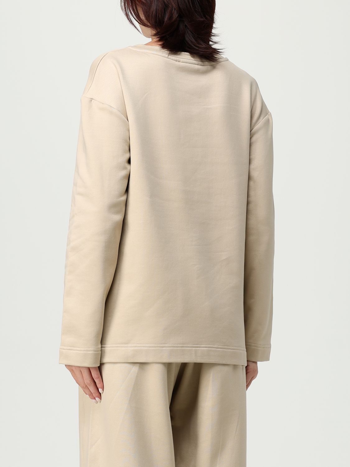Max Mara Max Mara Sweatshirt Woman Camel Size S / US 4 / IT 40 - 3 Thumbnail