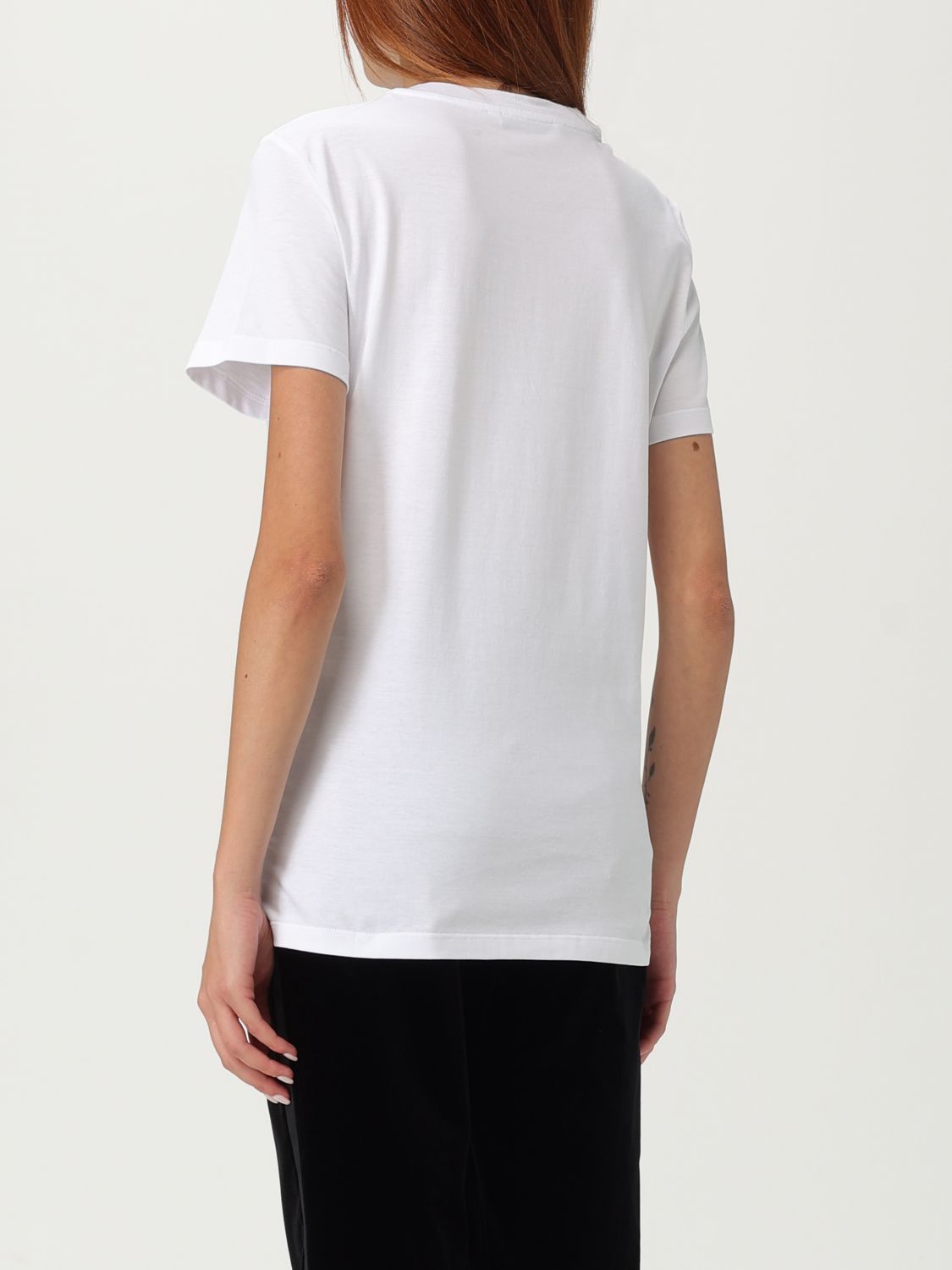 Max Mara Max Mara T-Shirt Woman White Size M / US 6-8 / IT 42-44 - 3 Thumbnail