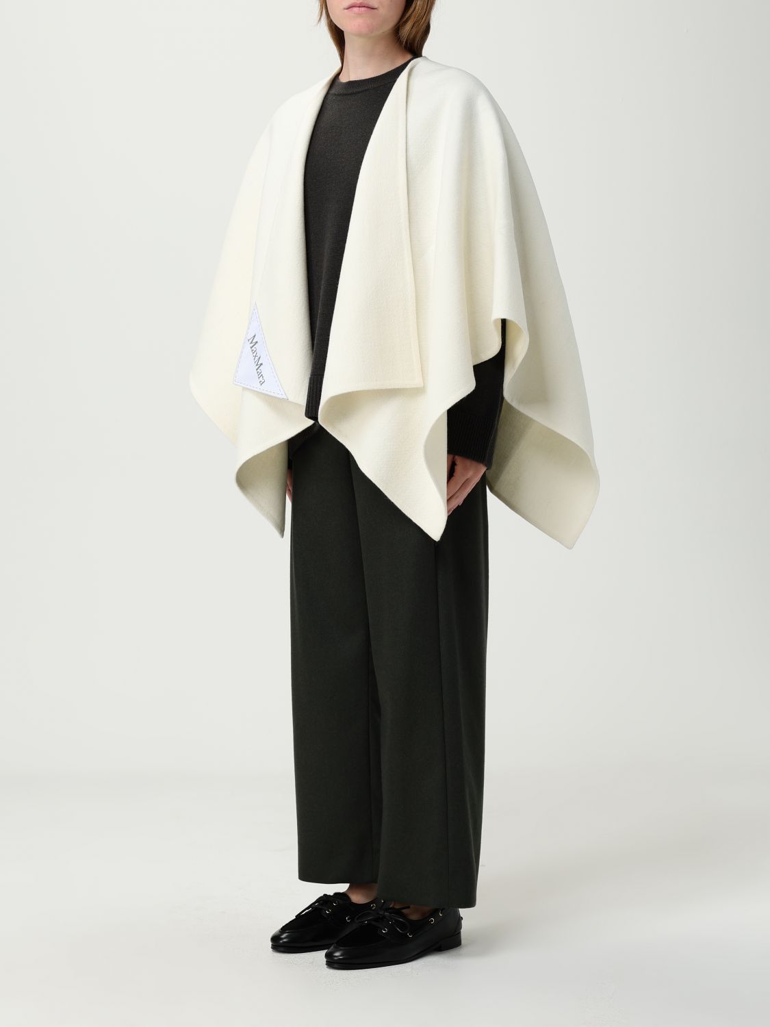 Max Mara Max Mara Scarf Woman White Size ONE SIZE - 3 Thumbnail