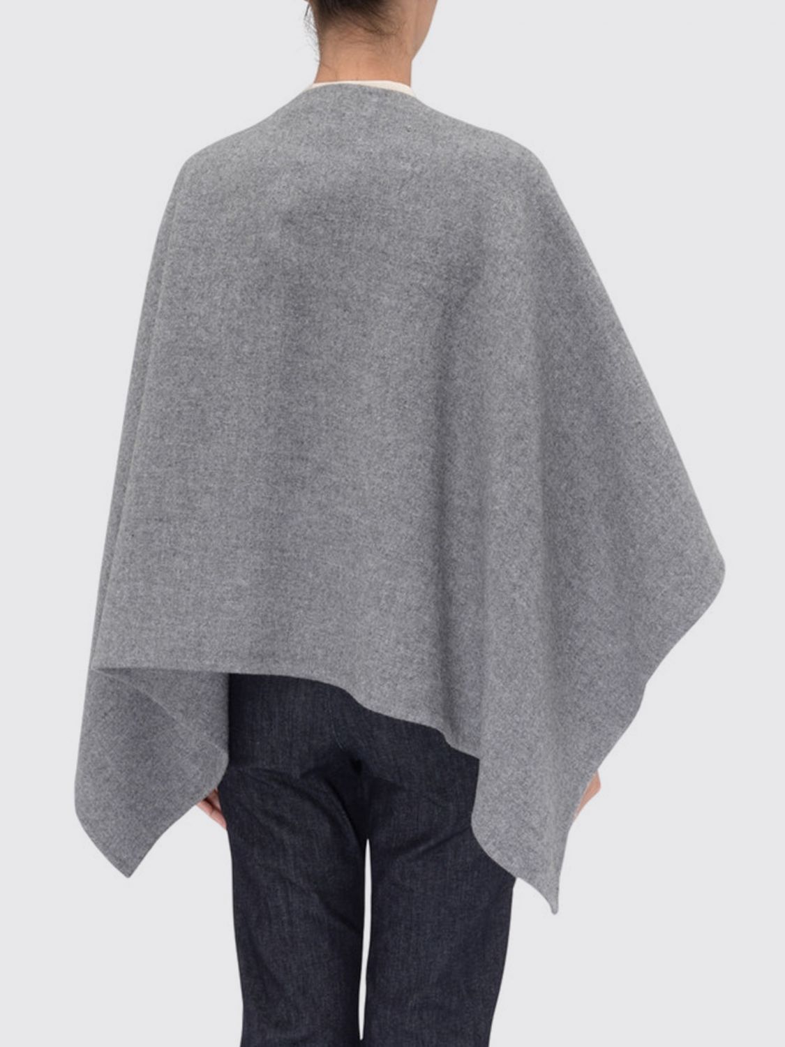 Max Mara Max Mara Scarf Woman Grey Size ONE SIZE - 2 Thumbnail
