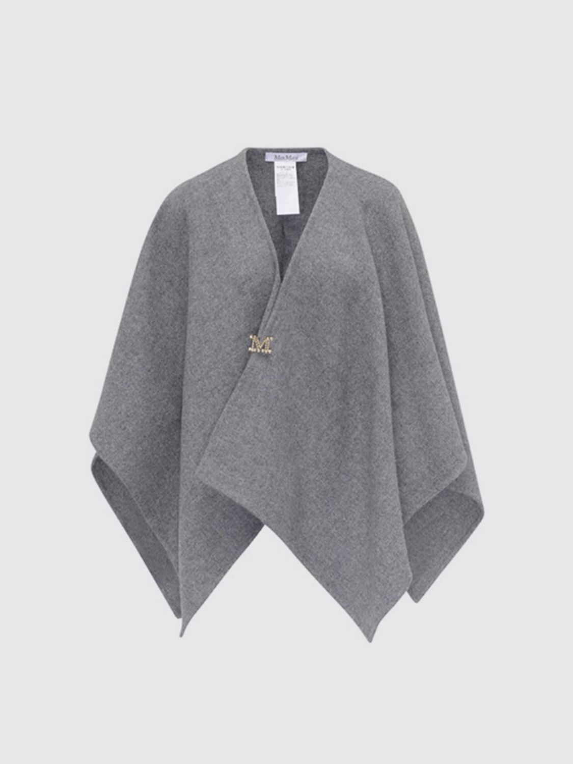 Max Mara Max Mara Scarf Woman Grey Size ONE SIZE - 4 Thumbnail