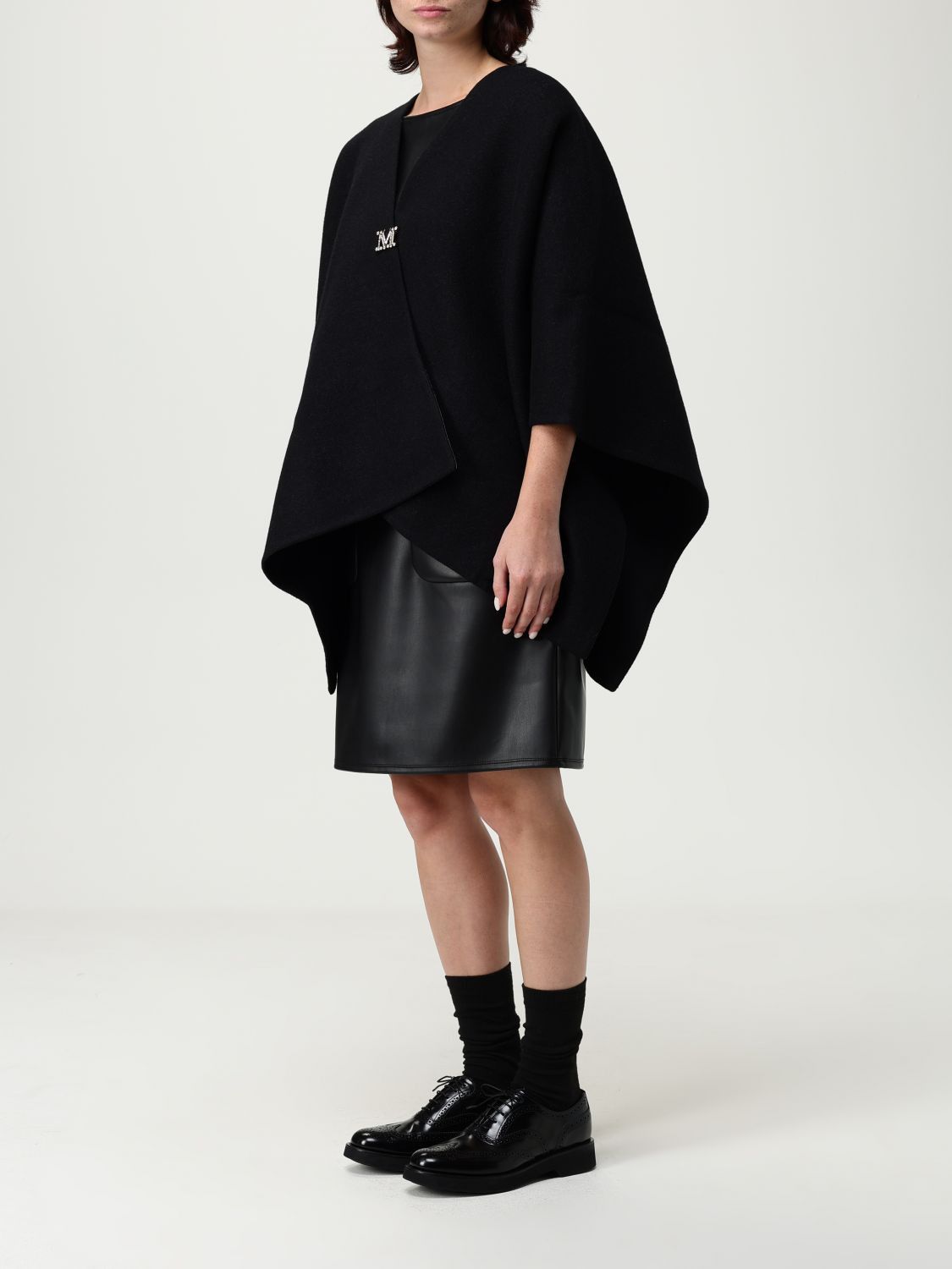 Max Mara Max Mara Scarf Woman Black Size ONE SIZE - 4 Thumbnail