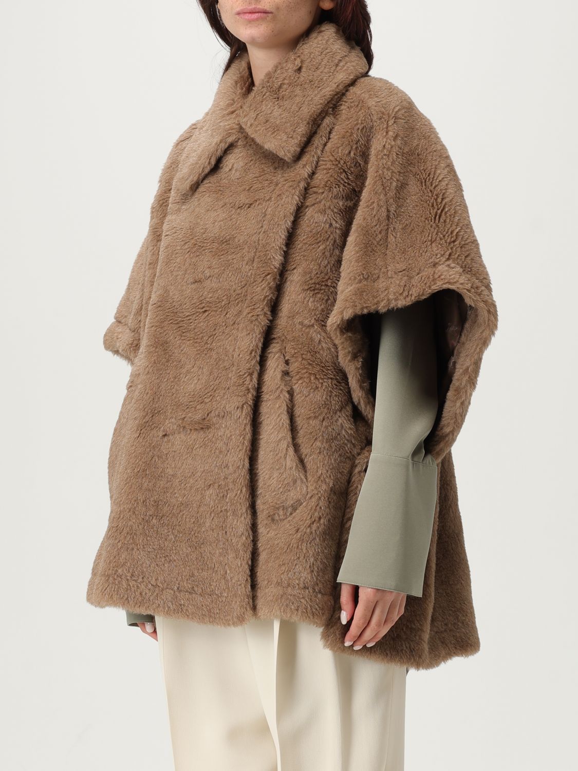 Max Mara Max Mara Jacket Woman Beige Size M / US 6-8 / IT 42-44 - 4 Thumbnail
