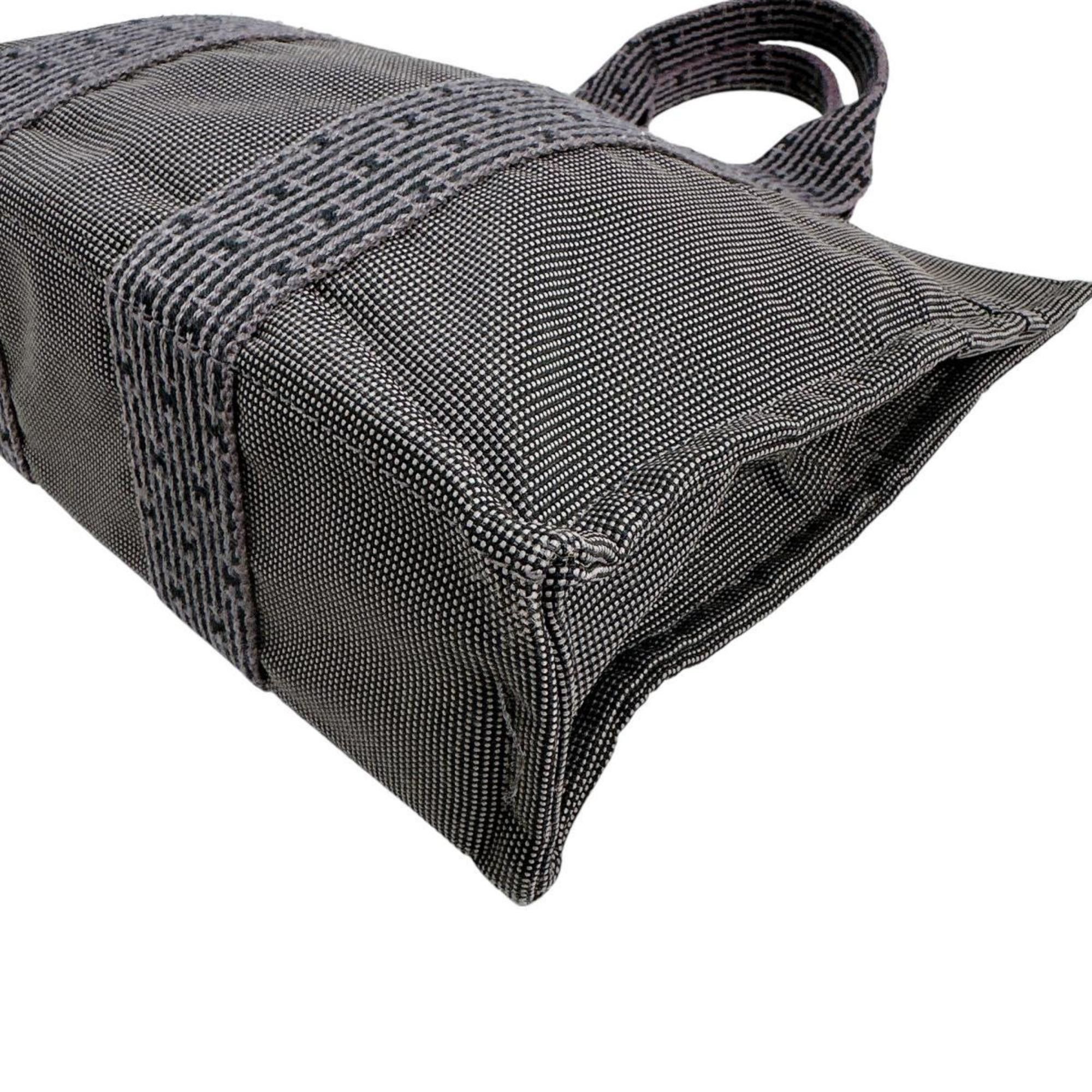 Hermes Hermes Hermès Air Line PM Tote Bag, Business Canvas, Gray Size ONE SIZE - 5 Thumbnail
