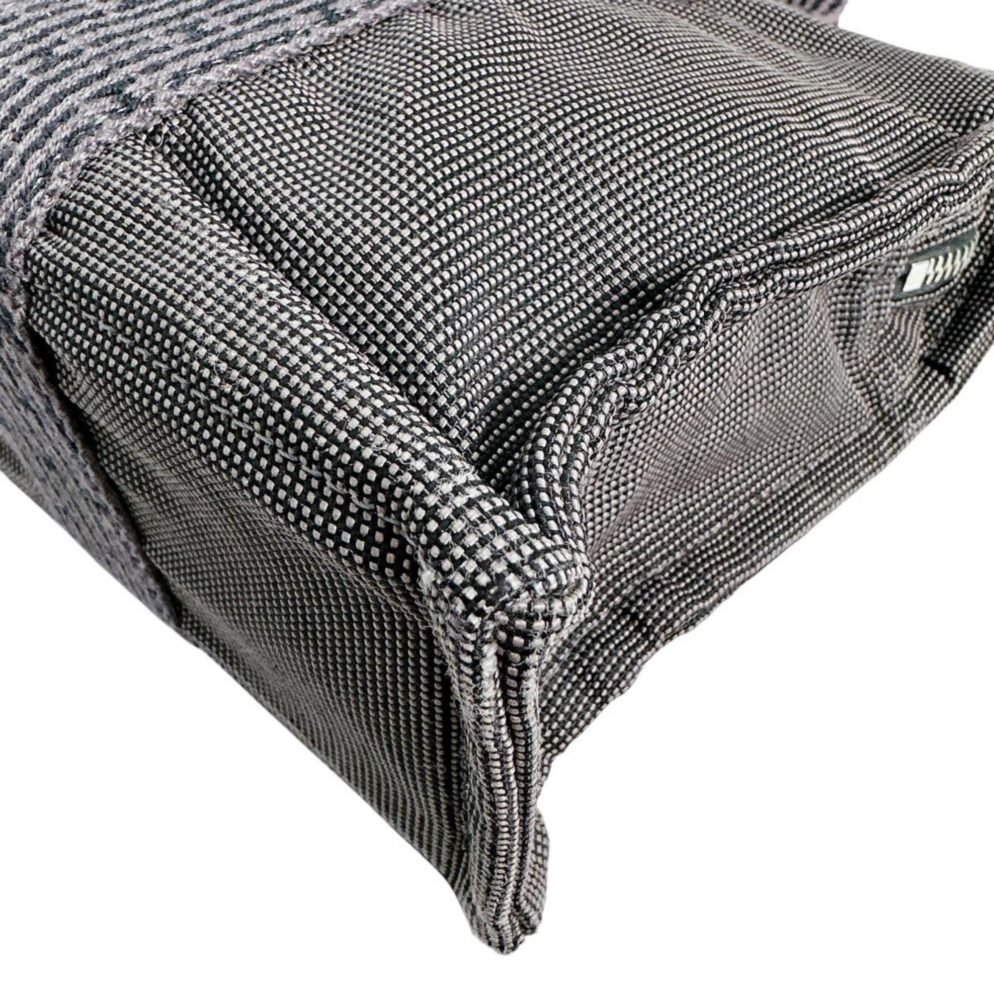 Hermes Hermes Hermès Air Line PM Tote Bag, Business Canvas, Gray Size ONE SIZE - 7 Thumbnail