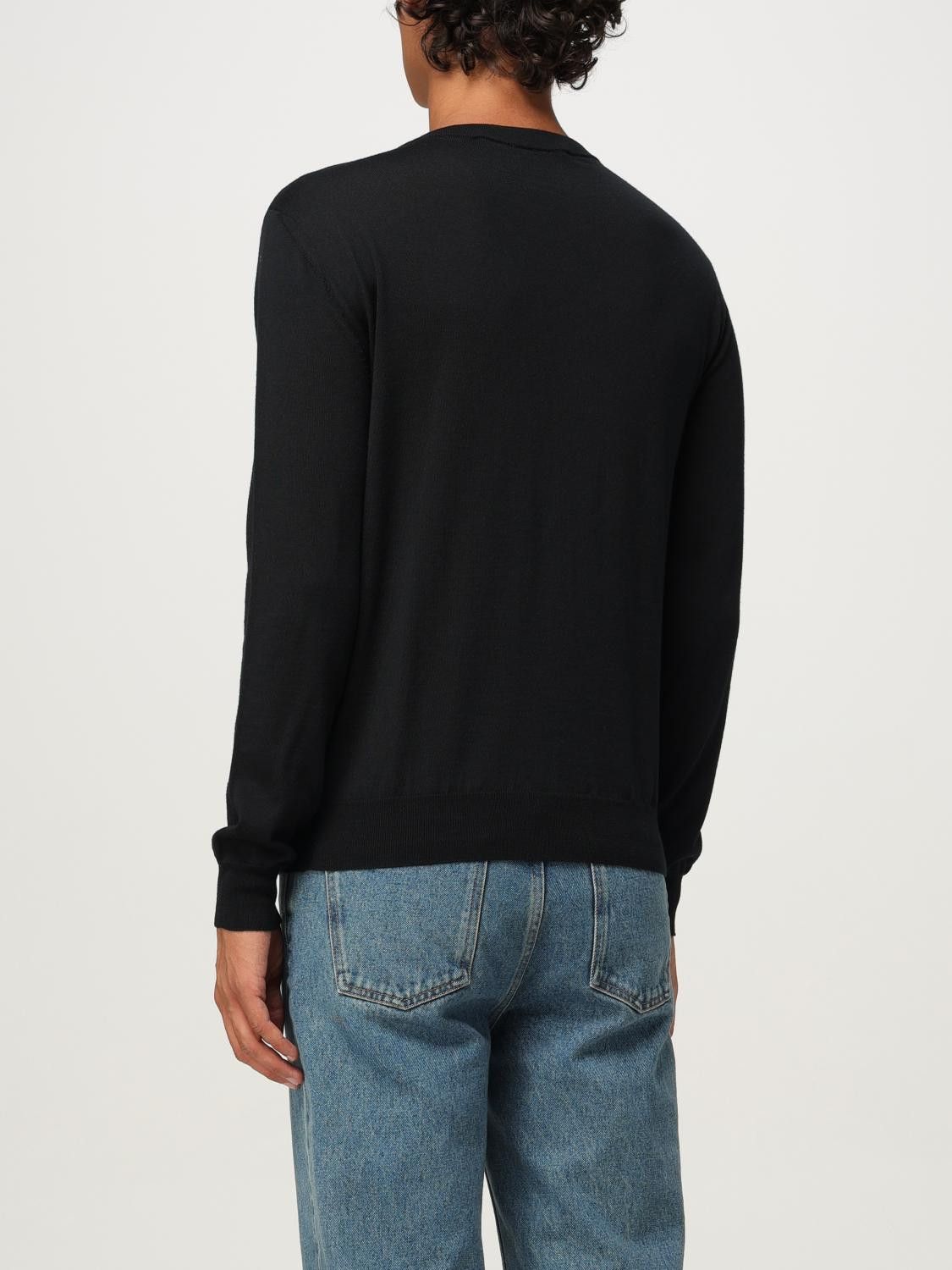 Valentino Valentino Sweater Men Black Size US XXL / EU 58 / 5 - 3 Thumbnail