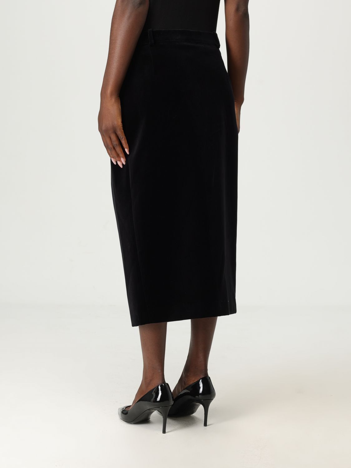 Saint Laurent Paris Saint Laurent Skirt Woman Black Size 26" / US 2 / IT 38 - 3 Thumbnail