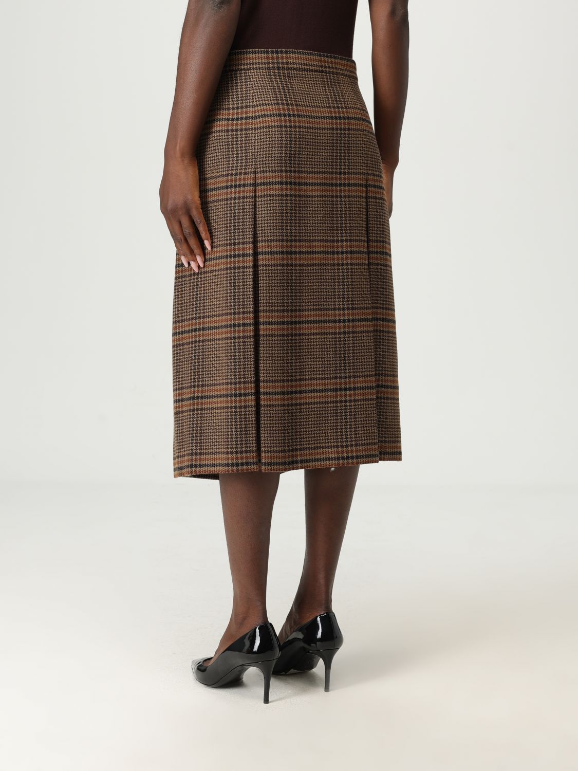 Saint Laurent Paris Saint Laurent Skirt Woman Camel Size 25" / US 0 / IT 36 - 3 Thumbnail