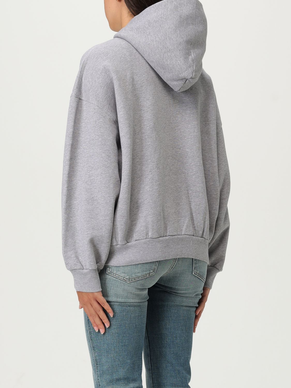 Balenciaga Balenciaga Sweatshirt Woman Grey Size XS / US 0-2 / IT 36-38 - 3 Thumbnail