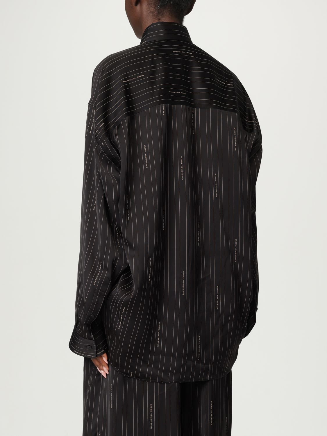 Balenciaga Balenciaga Shirt Woman Black Size XS / US 0-2 / IT 36-38 - 3 Thumbnail
