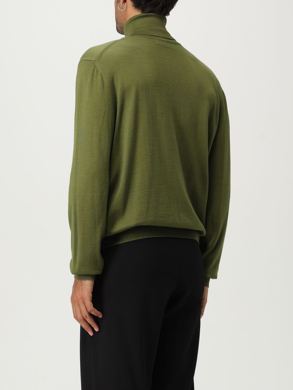 Saint Laurent Paris Saint Laurent Sweater Men Olive Size US M / EU 48-50 / 2 - 3 Thumbnail