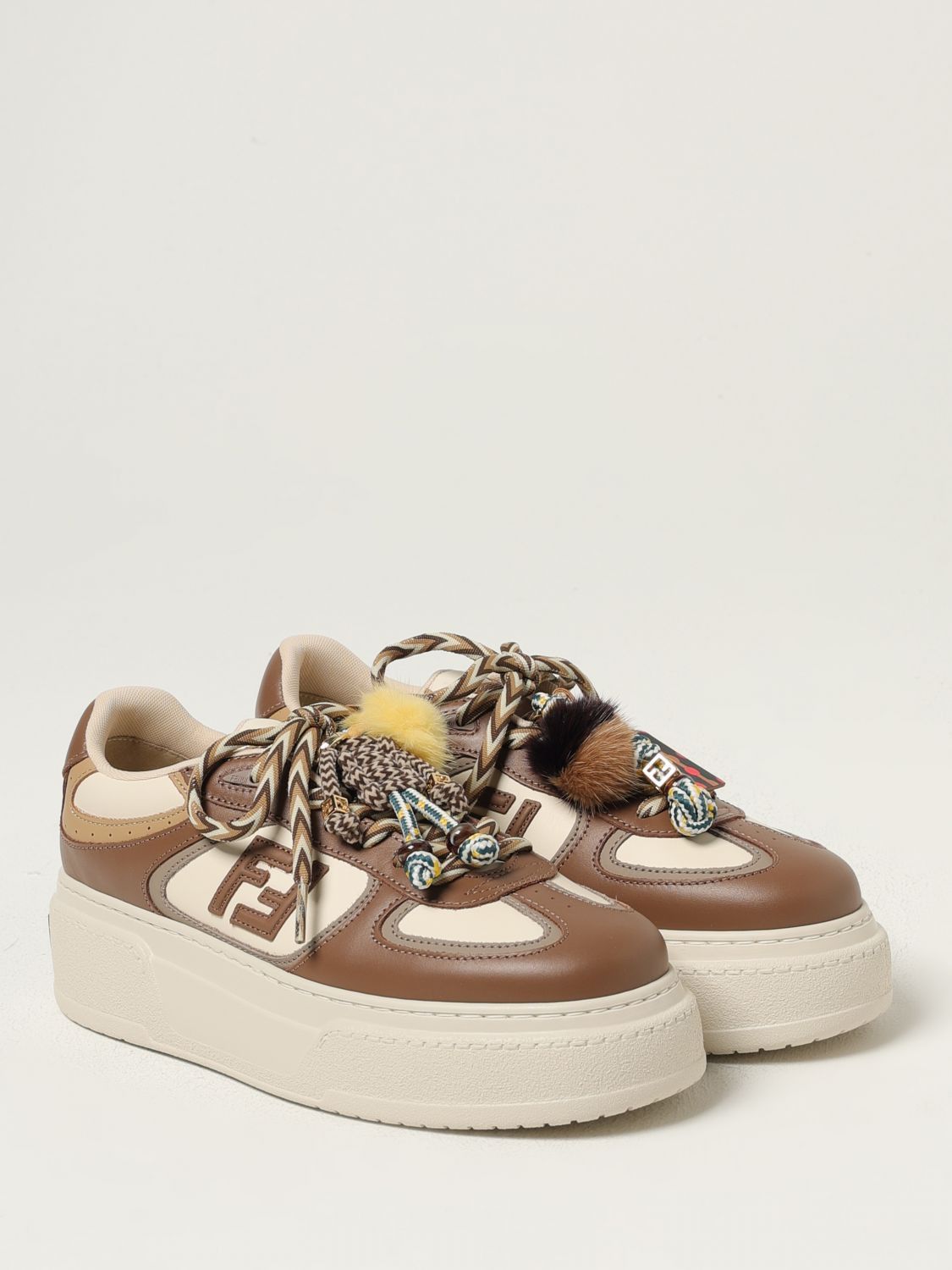 Fendi Fendi Sneakers Woman Dark Size US 11 / IT 41 - 2 Thumbnail