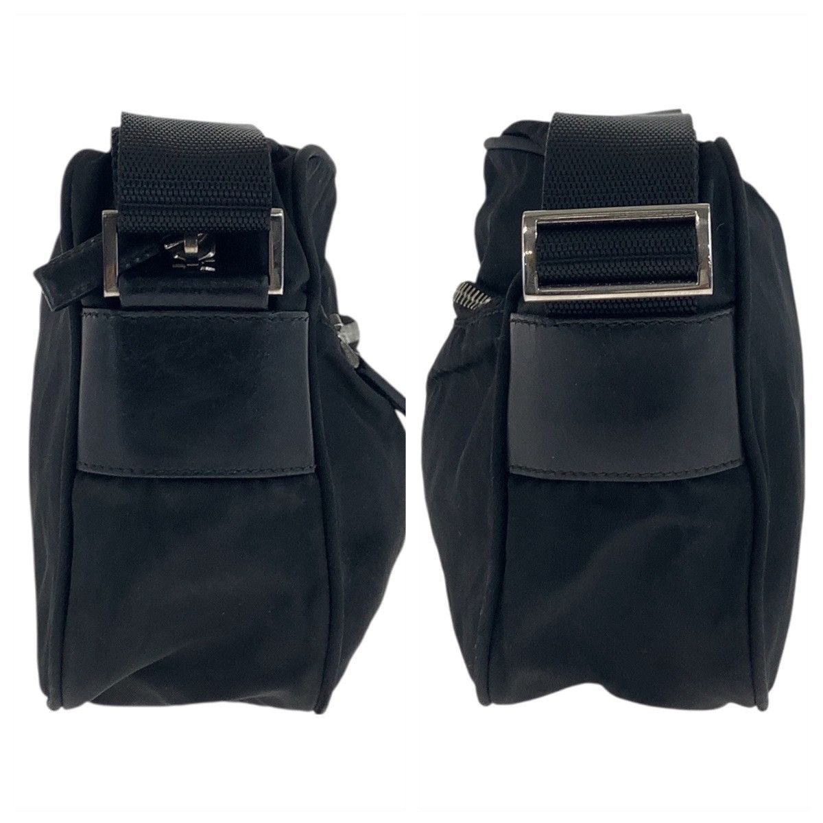 Prada Prada Prada Tessuto Nylon Shoulder Bag Leather Shoulder Bag DUTY FREE for USA Size ONE SIZE - 8 Thumbnail
