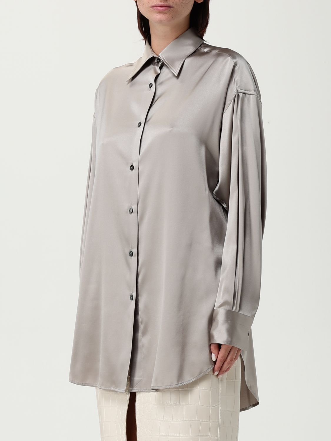 Tom Ford Tom Ford Shirt Woman Pearl Size M / US 6-8 / IT 42-44 - 4 Thumbnail