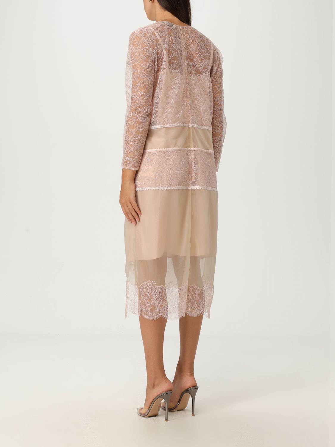 Fendi Fendi Dress Woman Blush Pink Size M / US 6-8 / IT 42-44 - 3 Thumbnail