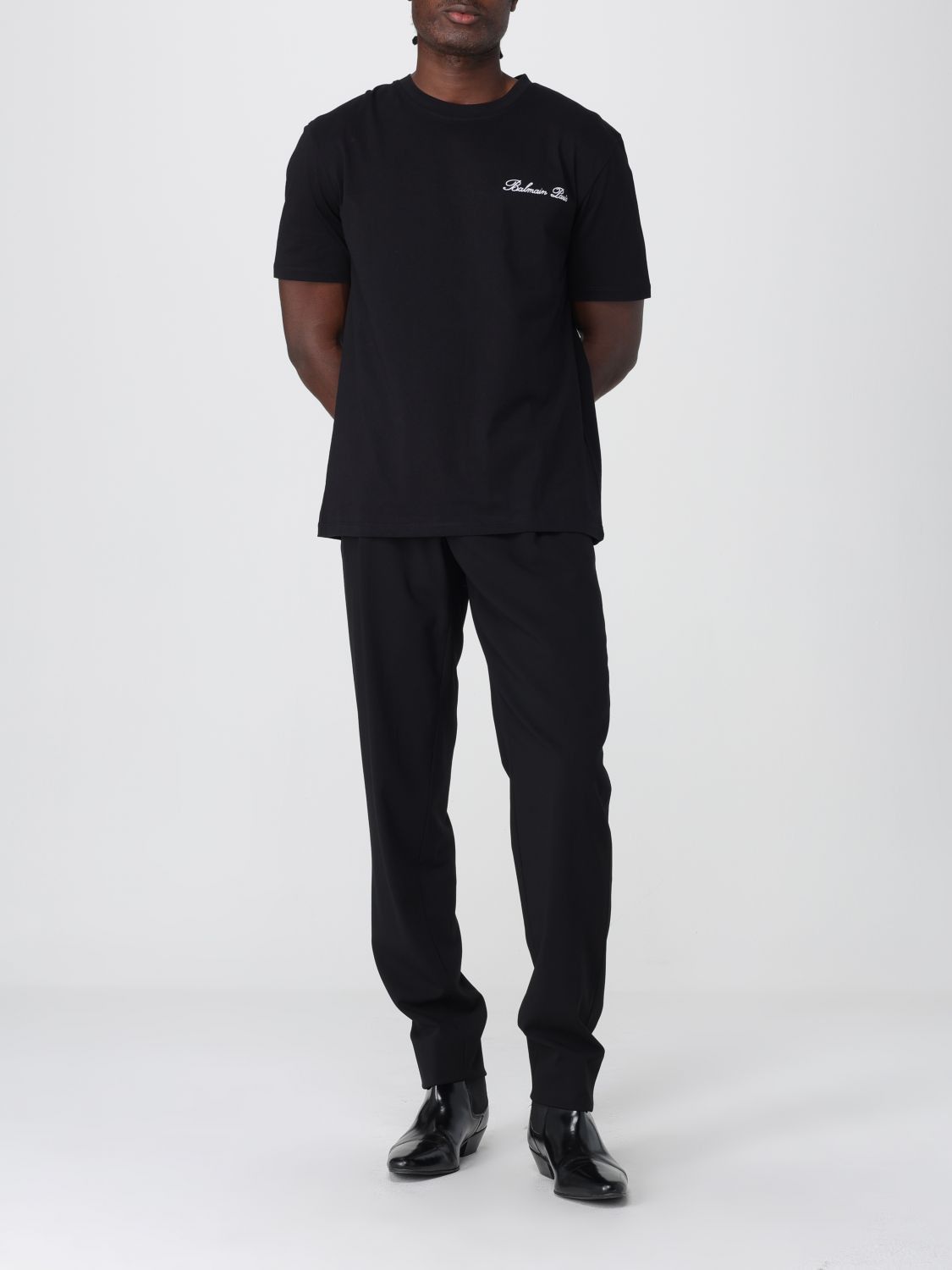 Balmain Balmain T-Shirt Men Black Size US L / EU 52-54 / 3 - 2 Thumbnail