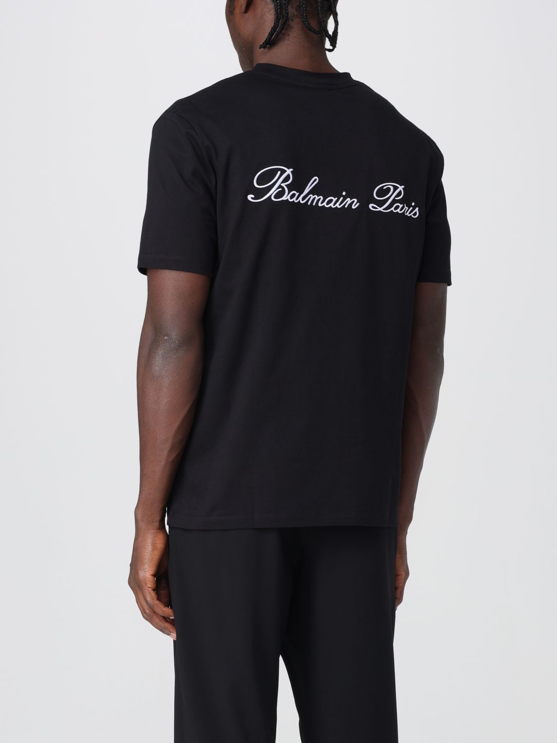 Balmain Balmain T-Shirt Men Black Size US XL / EU 56 / 4 - 3 Thumbnail