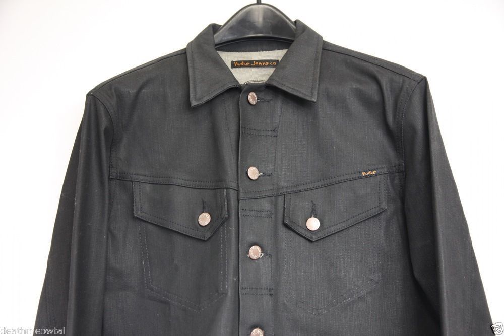 Nudie Jeans Black Coated 
