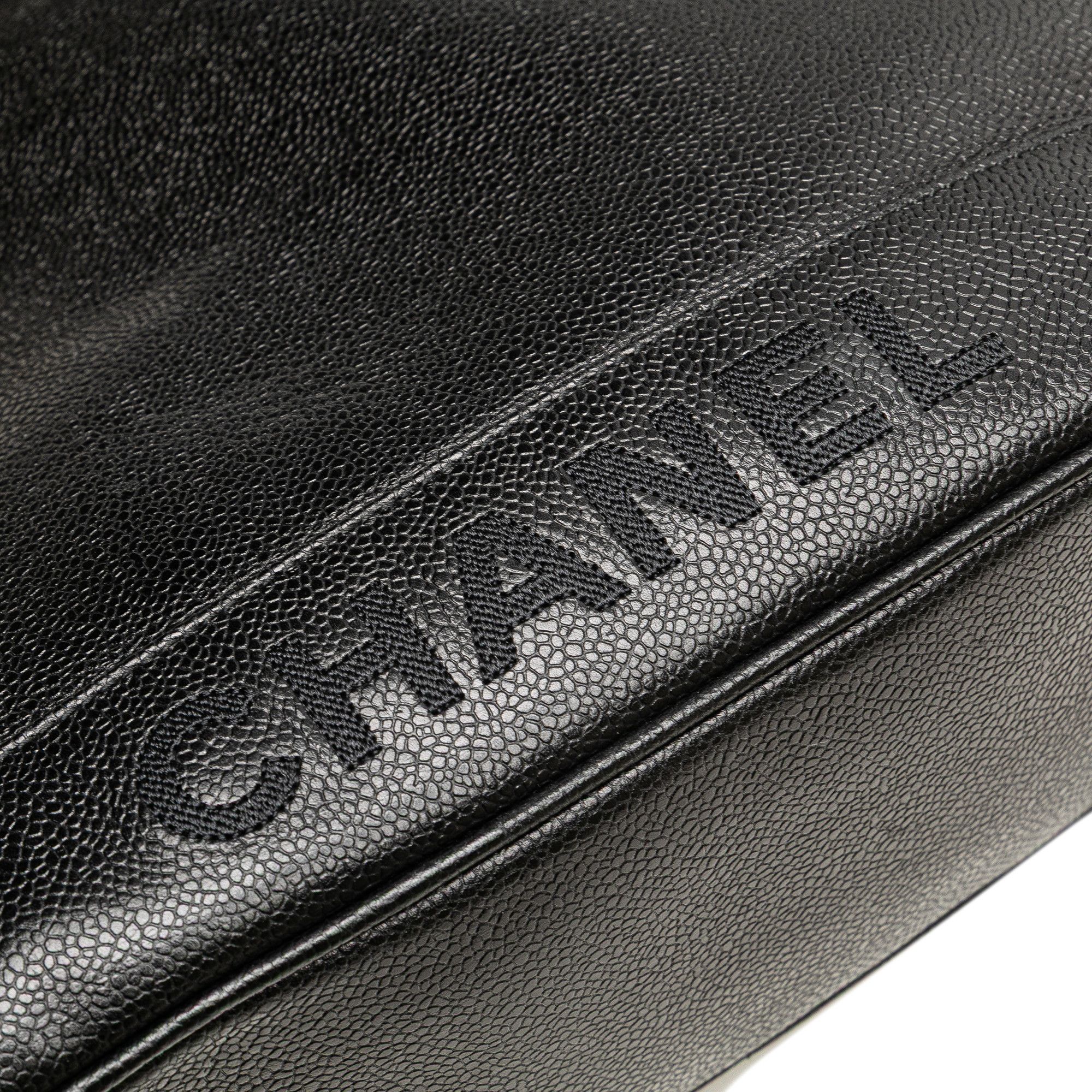Chanel Chanel Caviar Logo Shoulder Bag Size ONE SIZE - 9 Thumbnail
