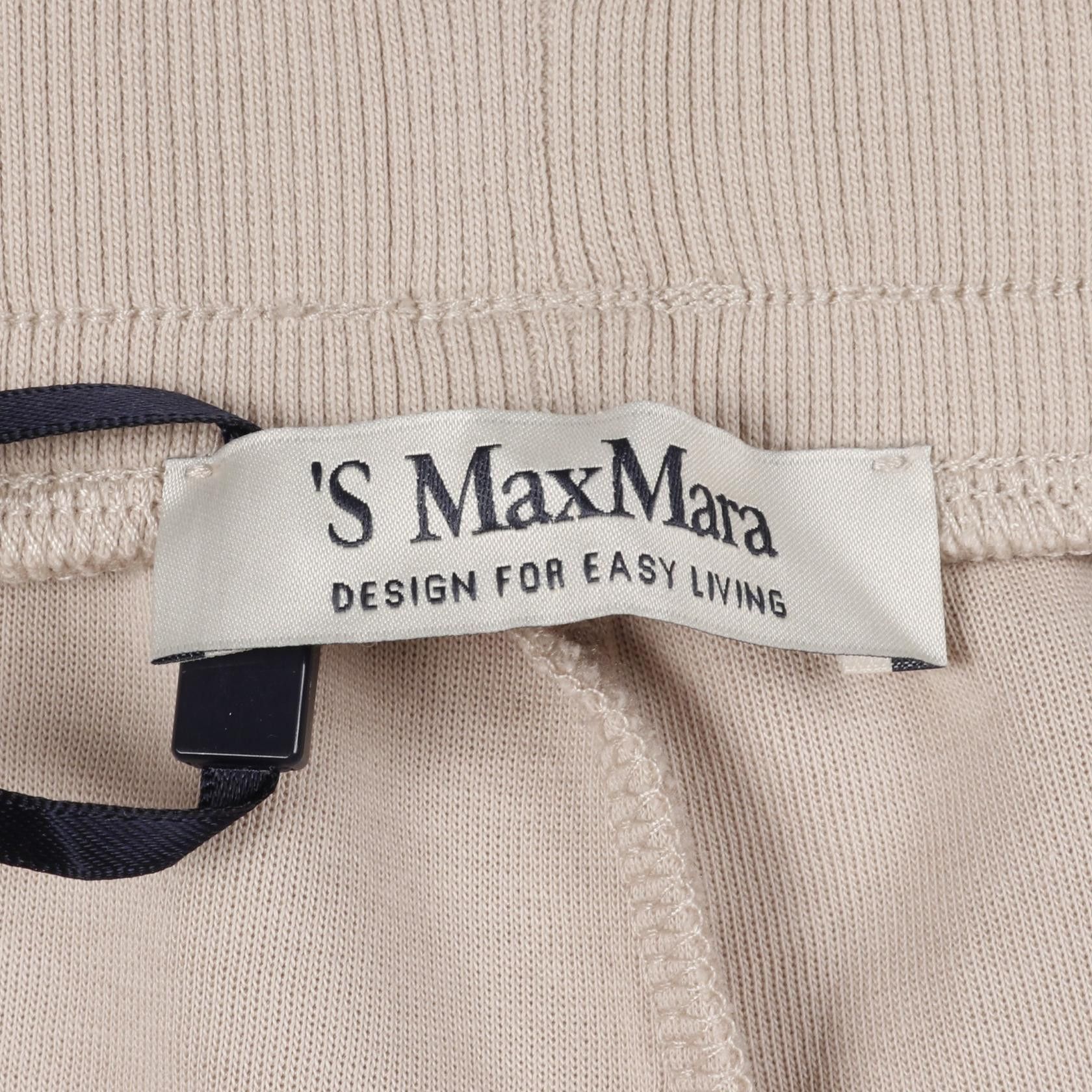 Max Mara MaxMara S Max Mara BALI Cotton Polyester Pants Cotton Pants 2519781021 Size ONE SIZE - 3 Thumbnail