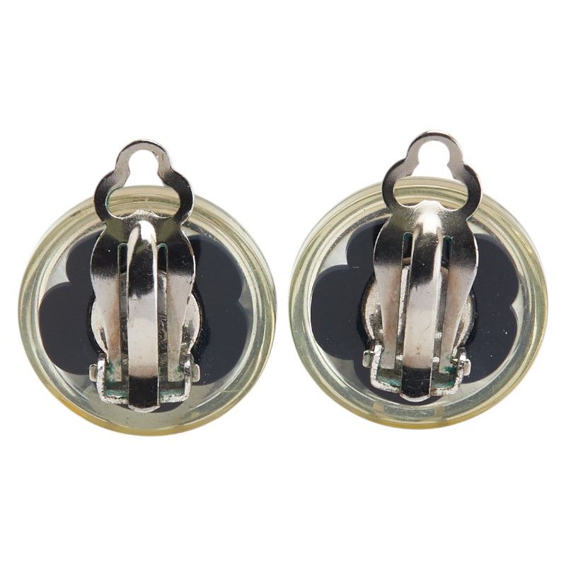 Chanel Chanel Chanel Coco Mark Camellia Earrings Metal Earrings DUTY FREE for USA Size ONE SIZE - 3 Thumbnail