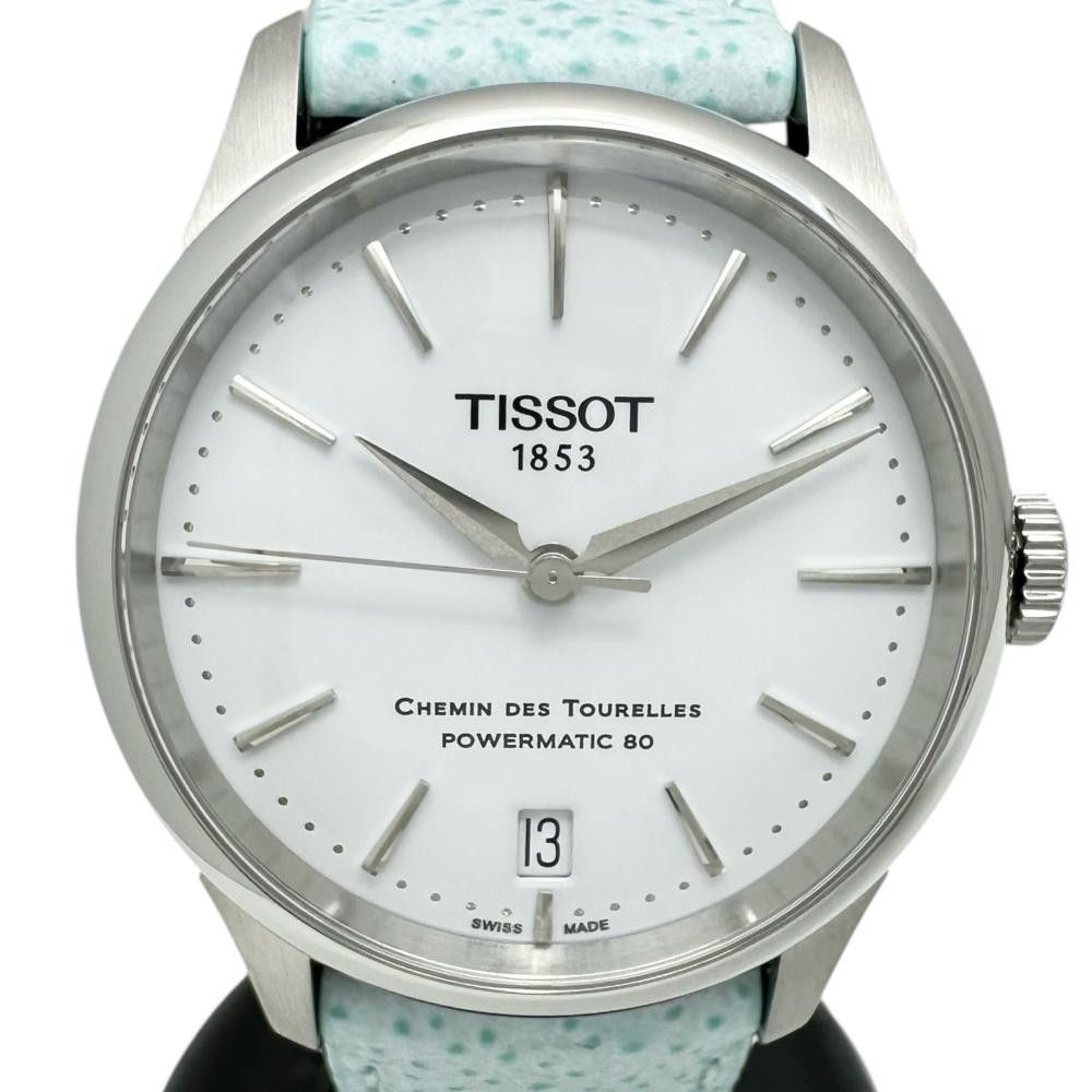 Tissot Tissot Tissot Chemin des Tourelles Powermatic 80 Stainless Steel Watch Metal Automatic T139.207.16.011.00 Size ONE SIZE - 4 Thumbnail