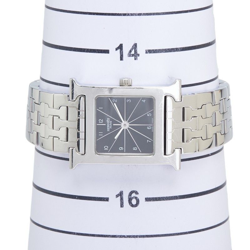 Hermes Hermes Hermes H Watch Stainless Steel Metal Quartz HH1.210 Size ONE SIZE - 7 Thumbnail