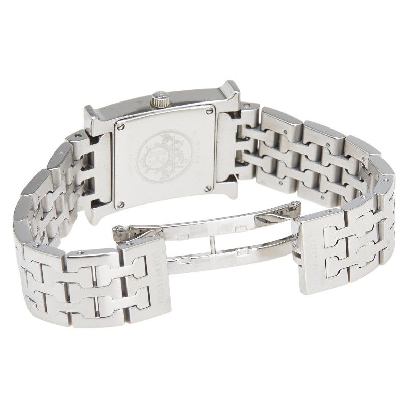 Hermes Hermes Hermes H Watch Stainless Steel Metal Quartz HH1.210 Size ONE SIZE - 3 Thumbnail