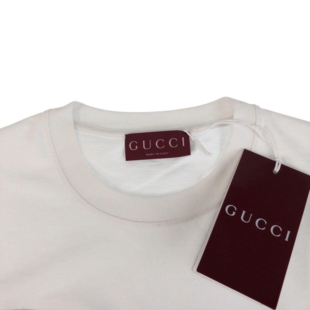 Gucci Gucci Gucci Sabato De Sarno Cotton T-shirt Cotton T-Shirts 796395 Size ONE SIZE - 3 Thumbnail