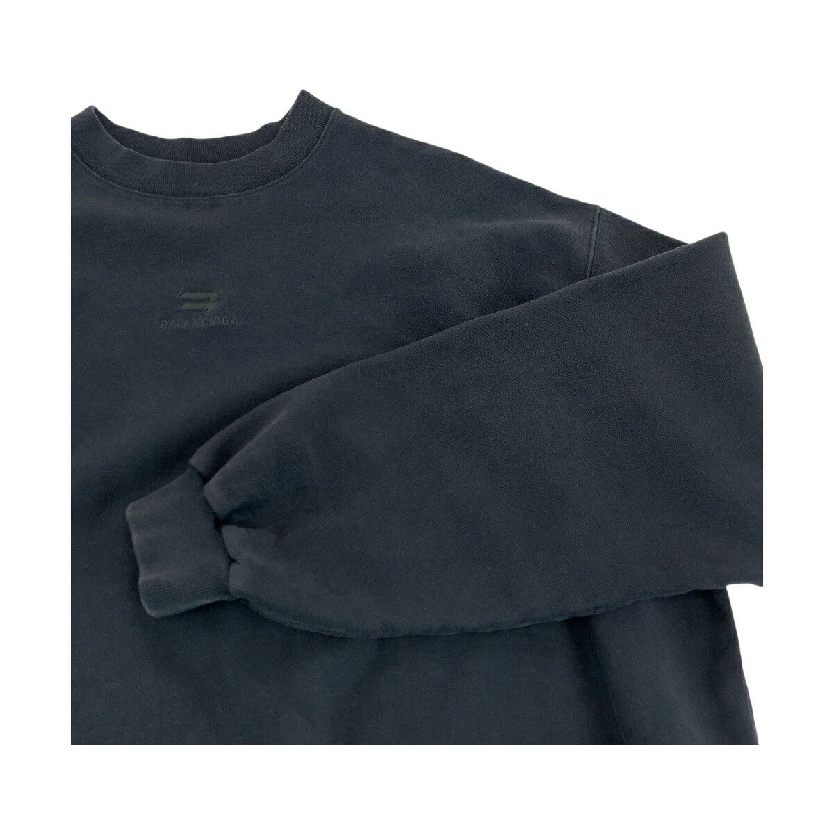 Balenciaga Balenciaga Balenciaga Oversize Logo Cotton Sweatshirt Cotton Sweatshirts & Hoodies 720428 Size ONE SIZE - 10 Thumbnail