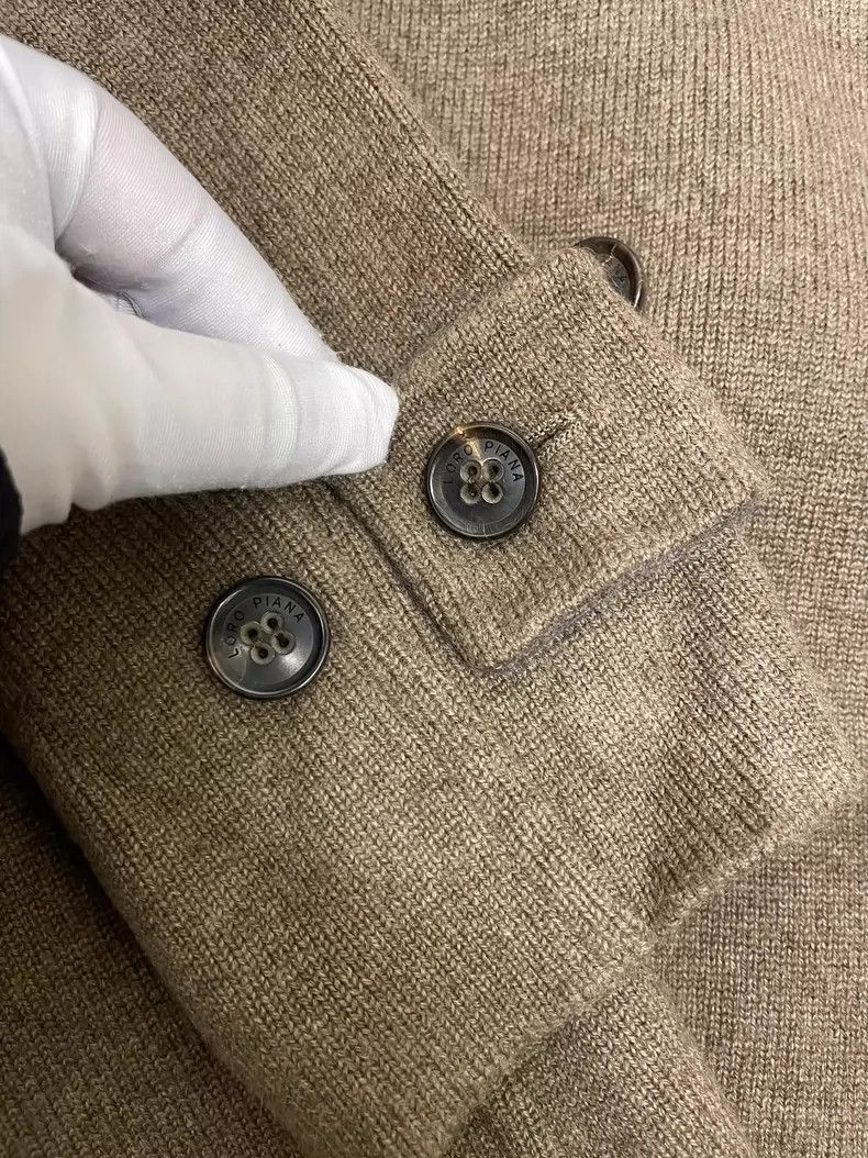 Loro Piana Loro Piana Brown Cashmere Coat Size US L / EU 52-54 / 3 - 7 Thumbnail