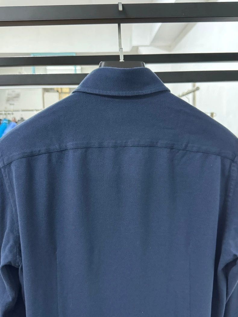 Loro Piana Loro Piana Men's Long Sleeve Shirt Size US M / EU 48-50 / 2 - 7 Thumbnail