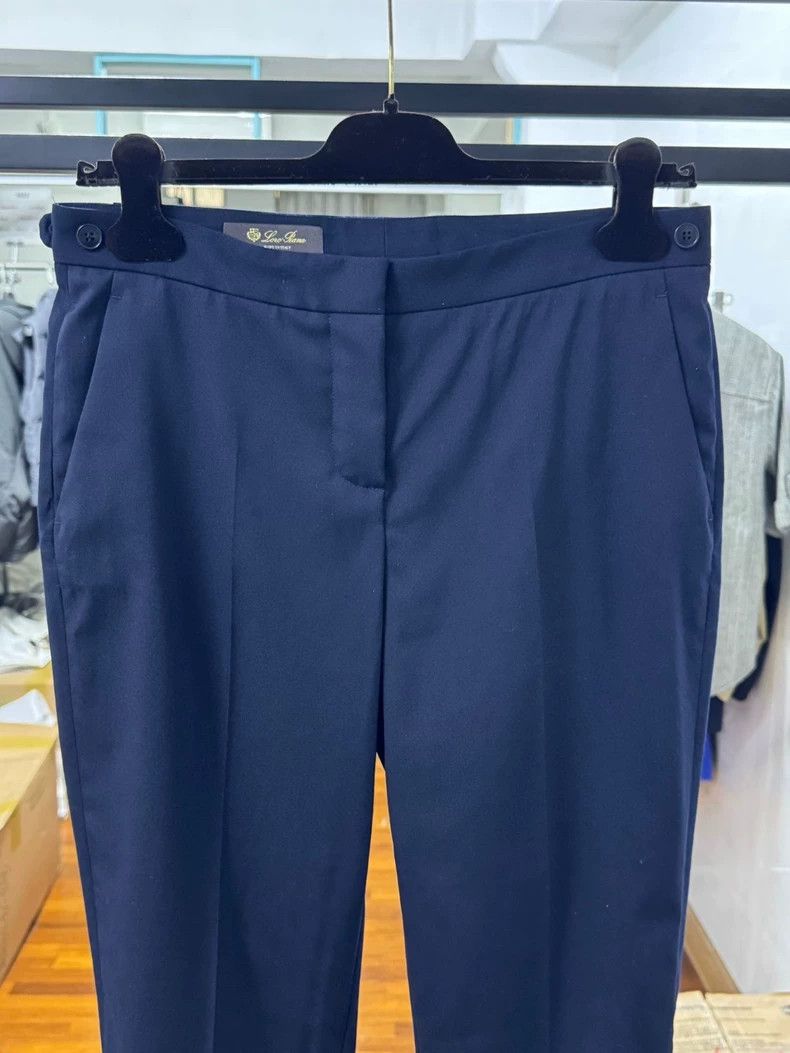 Loro Piana Loro Piana Women's Elastic Casual Trousers Size US 31 - 2 Thumbnail