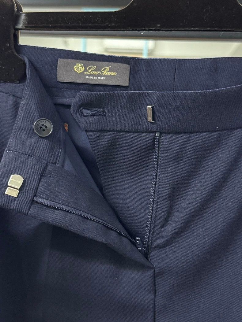 Loro Piana Loro Piana Women's Elastic Casual Trousers Size US 31 - 4 Thumbnail