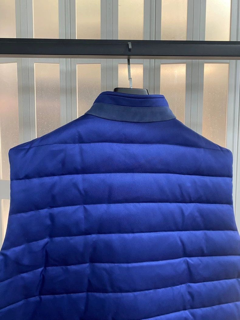 Loro Piana Loro Piana Men's Down Vest Blue Size US XXL / EU 58 / 5 - 3 Thumbnail