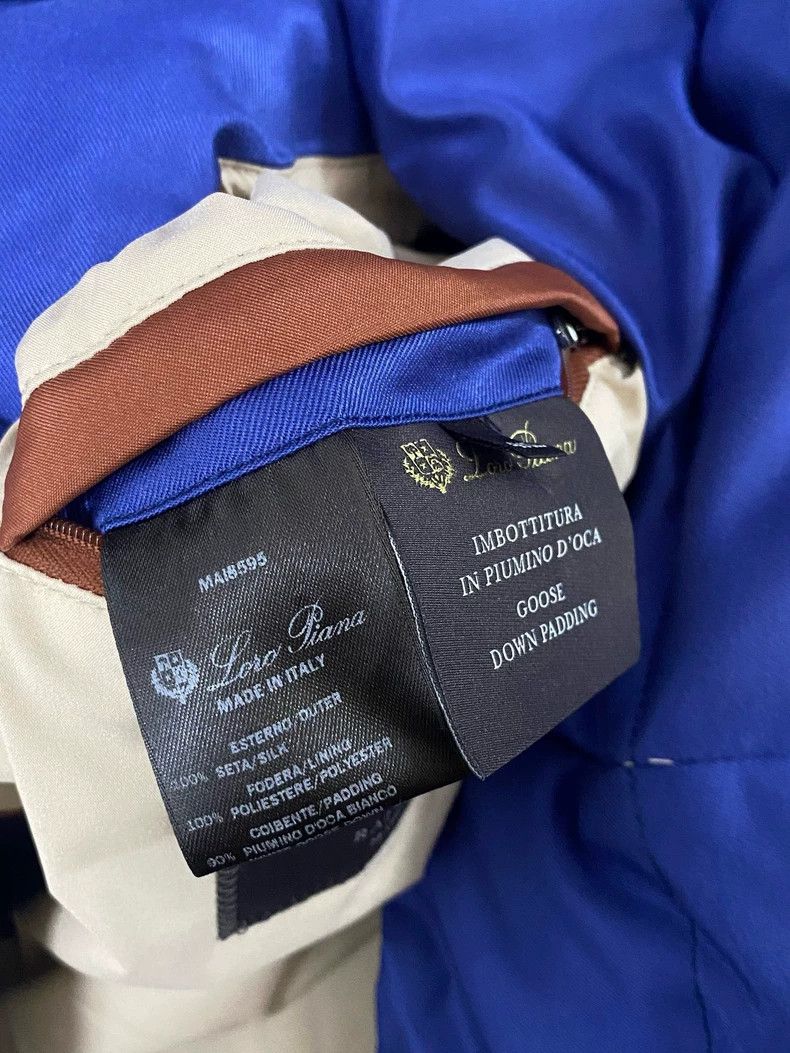 Loro Piana Loro Piana Men's Blue Down Vest Size US XXL / EU 58 / 5 - 6 Thumbnail