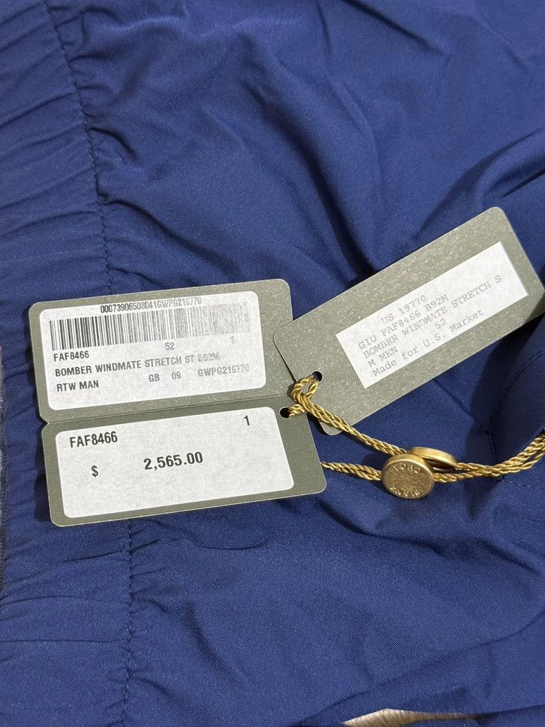 Loro Piana Loro Piana Blue Reversible Bomber Jacket Size US XL / EU 56 / 4 - 2 Thumbnail