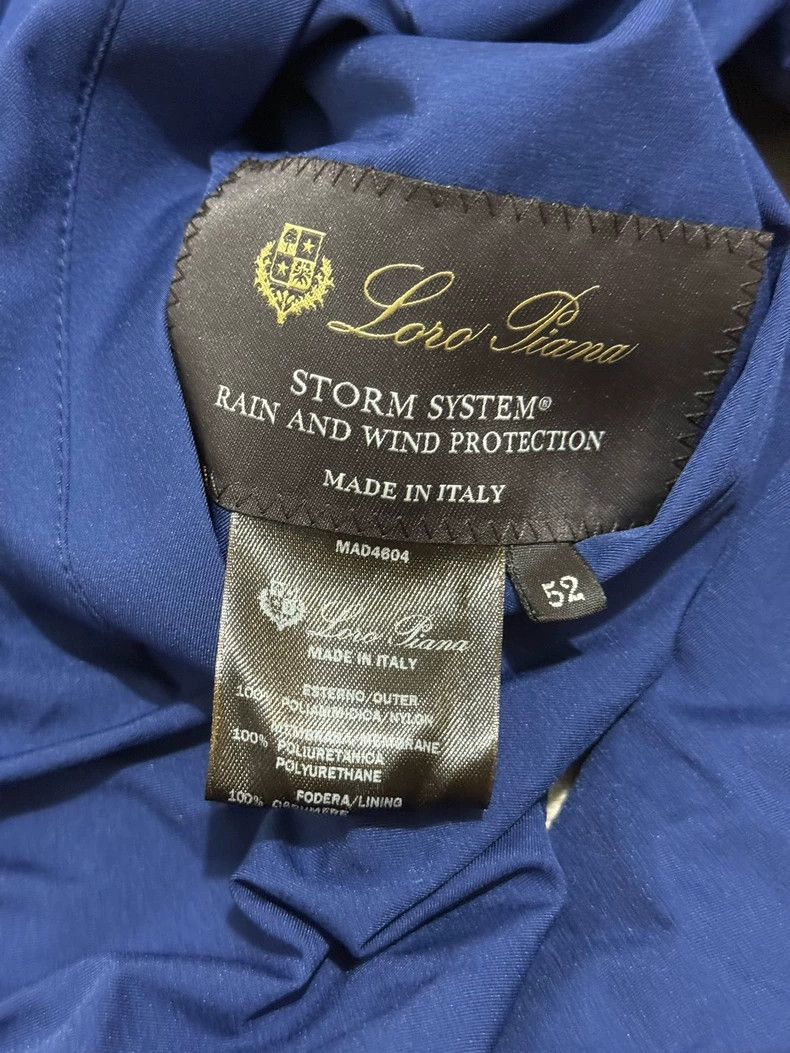 Loro Piana Loro Piana Blue Reversible Bomber Jacket Size US XL / EU 56 / 4 - 3 Thumbnail