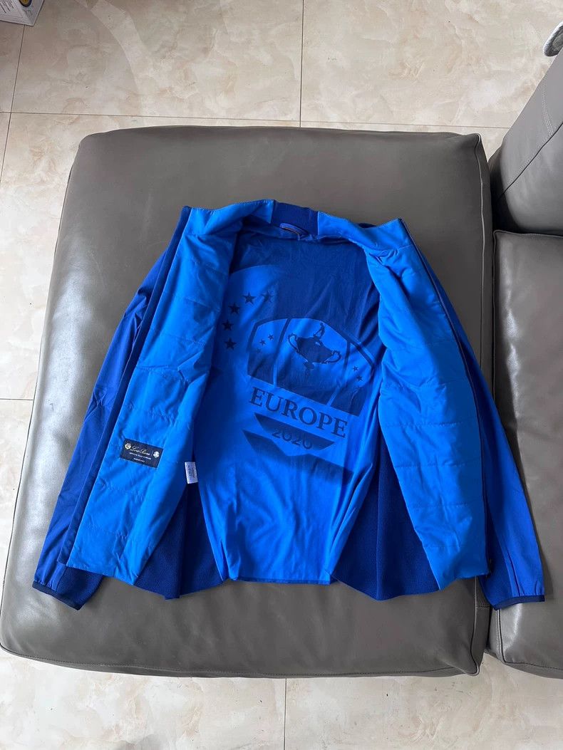 Loro Piana Loro Piana Blue Zip-Up Jacket Size US S / EU 44-46 / 1 - 2 Thumbnail