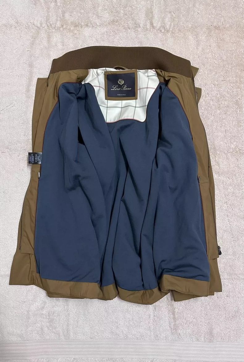 Loro Piana Loro Piana Tech Fabric Cotton Coat Size US L / EU 52-54 / 3 - 2 Thumbnail