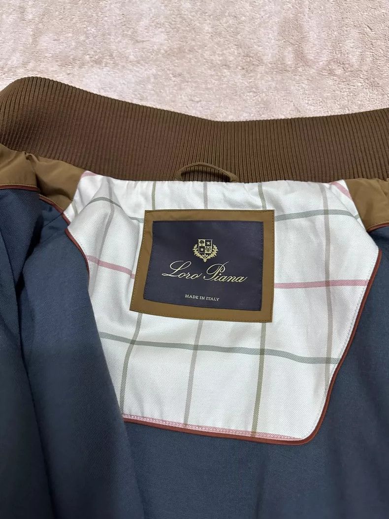 Loro Piana Loro Piana Tech Fabric Cotton Coat Size US L / EU 52-54 / 3 - 3 Thumbnail