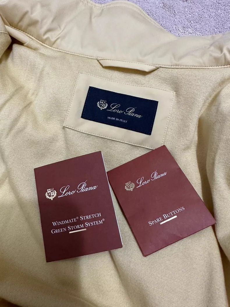 Loro Piana Loro Piana Traveller Yellow Jacket Size US L / EU 52-54 / 3 - 3 Thumbnail