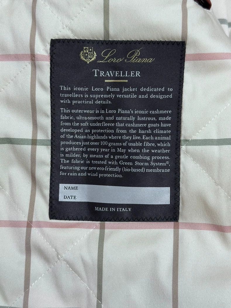 Loro Piana Loro Piana Traveller Cashmere Jacket Size US XL / EU 56 / 4 - 3 Thumbnail