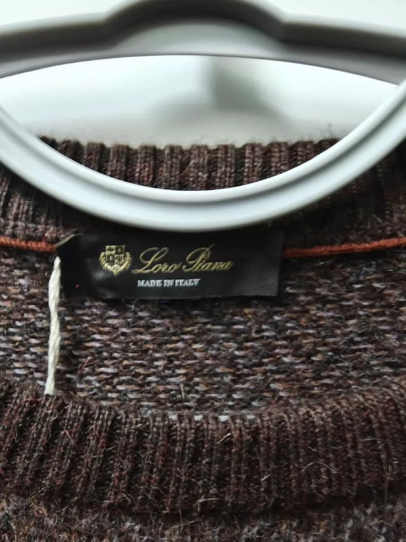 Loro Piana Loro Piana Men's Thick Cable Knit Sweater Size US XL / EU 56 / 4 - 2 Thumbnail