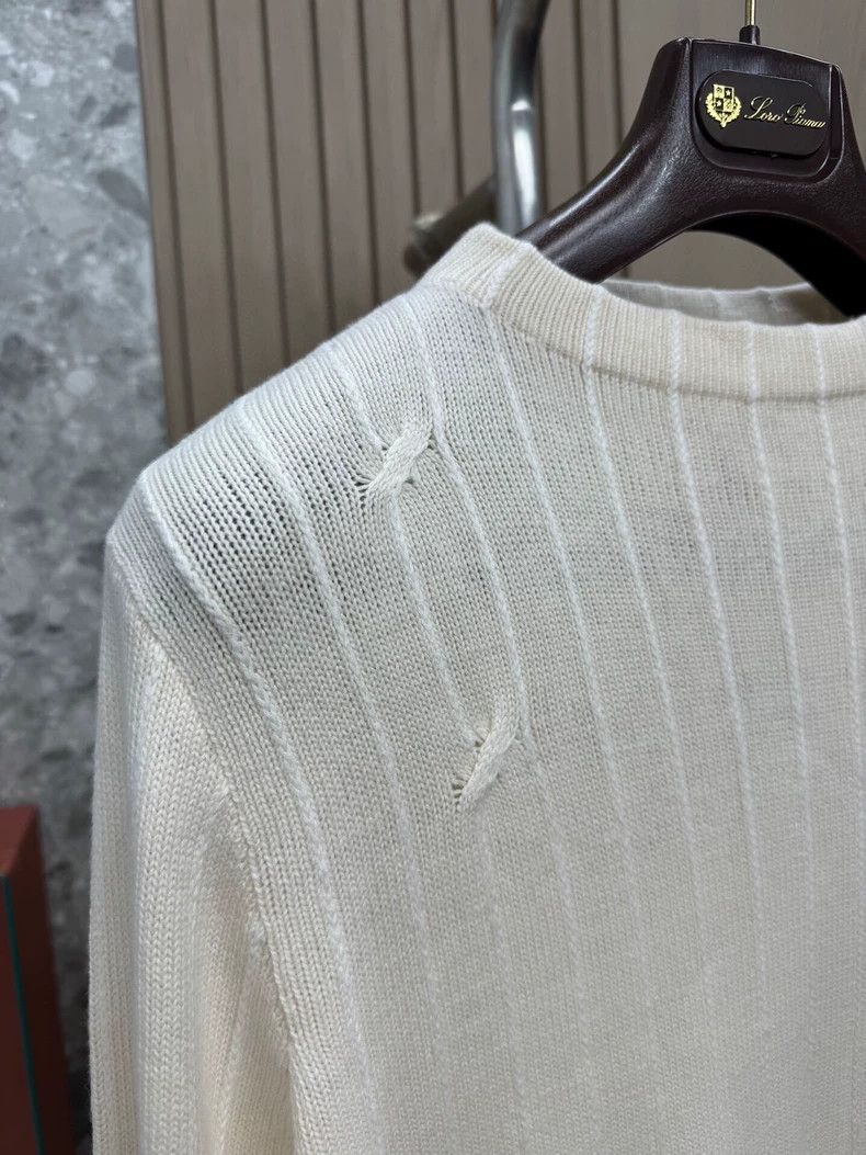 Loro Piana Loro Piana 12 Micron Wool Sweater Size US M / EU 48-50 / 2 - 2 Thumbnail